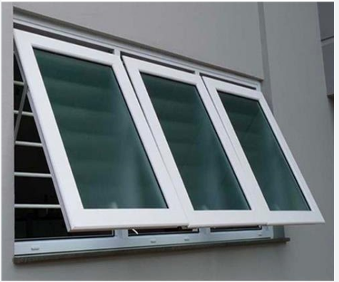 UPVC Top Hung Window